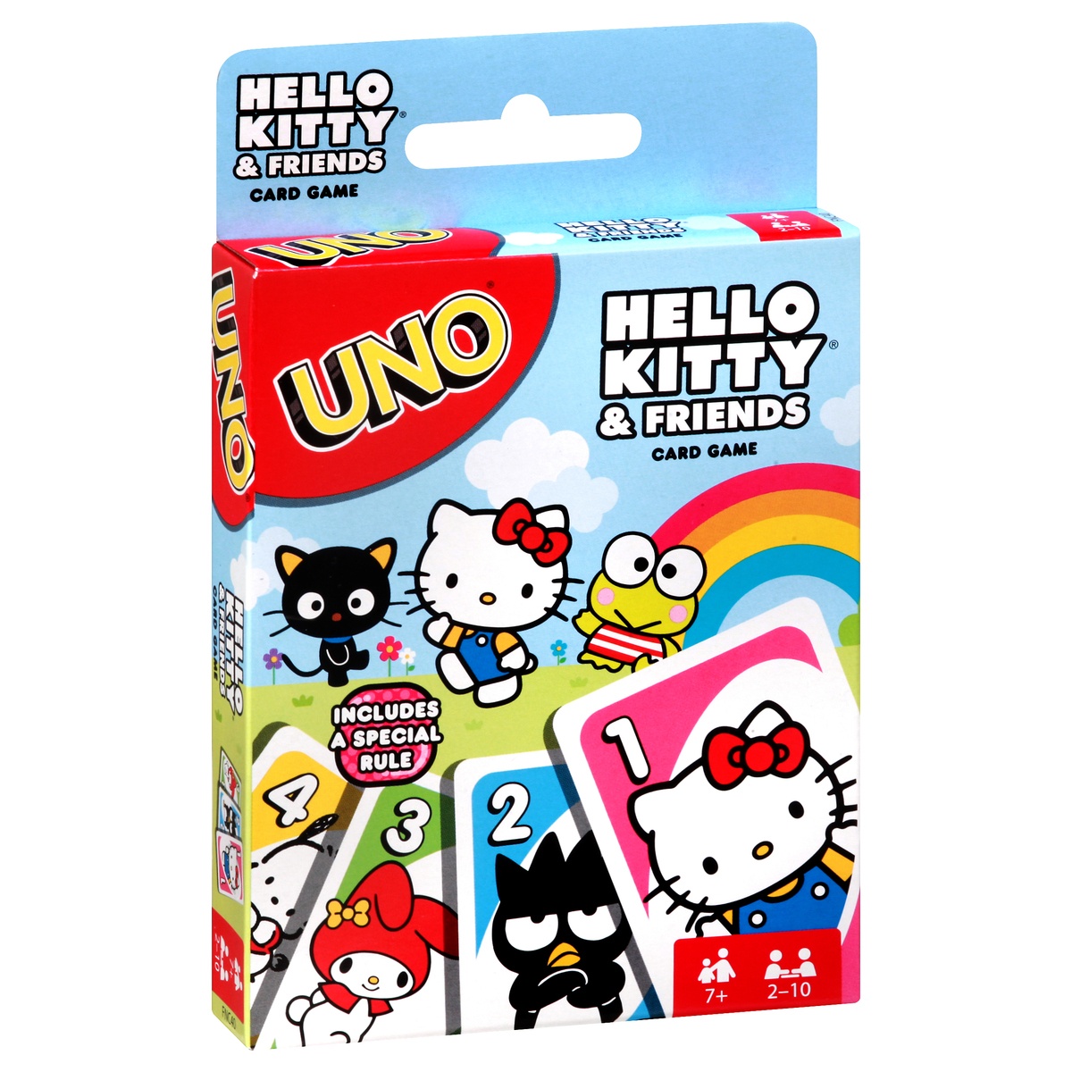 slide 2 of 8, Mattel Uno Hello Kitty & Friends Card Game, 1 ct