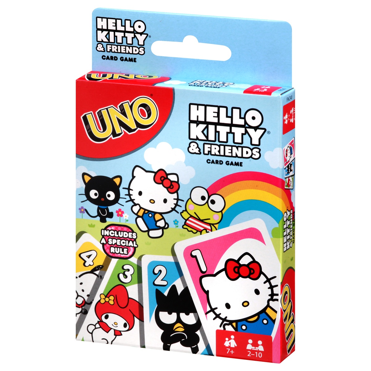 slide 3 of 8, Mattel Uno Hello Kitty & Friends Card Game, 1 ct