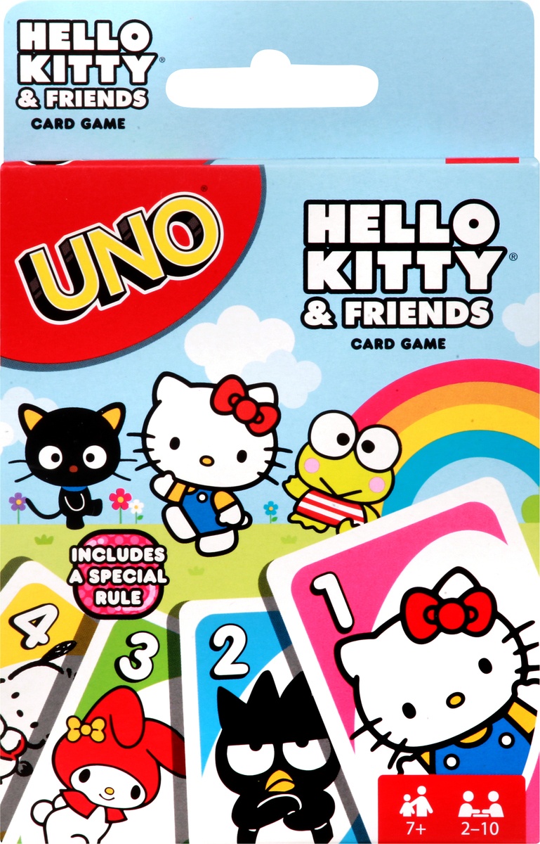 slide 7 of 8, Mattel Uno Hello Kitty & Friends Card Game, 1 ct