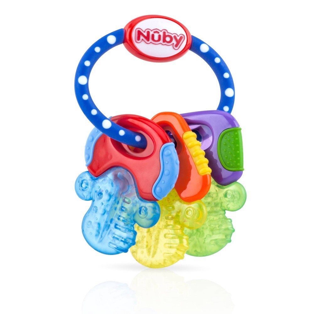 slide 2 of 7, Nuby IcyBite Keys Teether 1 ea, 1 ct