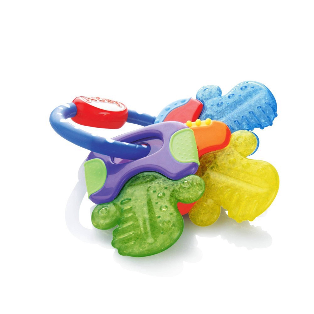 slide 3 of 7, Nuby IcyBite Keys Teether 1 ea, 1 ct