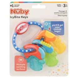 Nuby 3m+ IcyBite Keys 1 ea