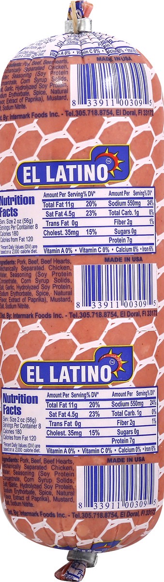 slide 12 of 12, El Latino Cooked Salami 16 oz, per lb