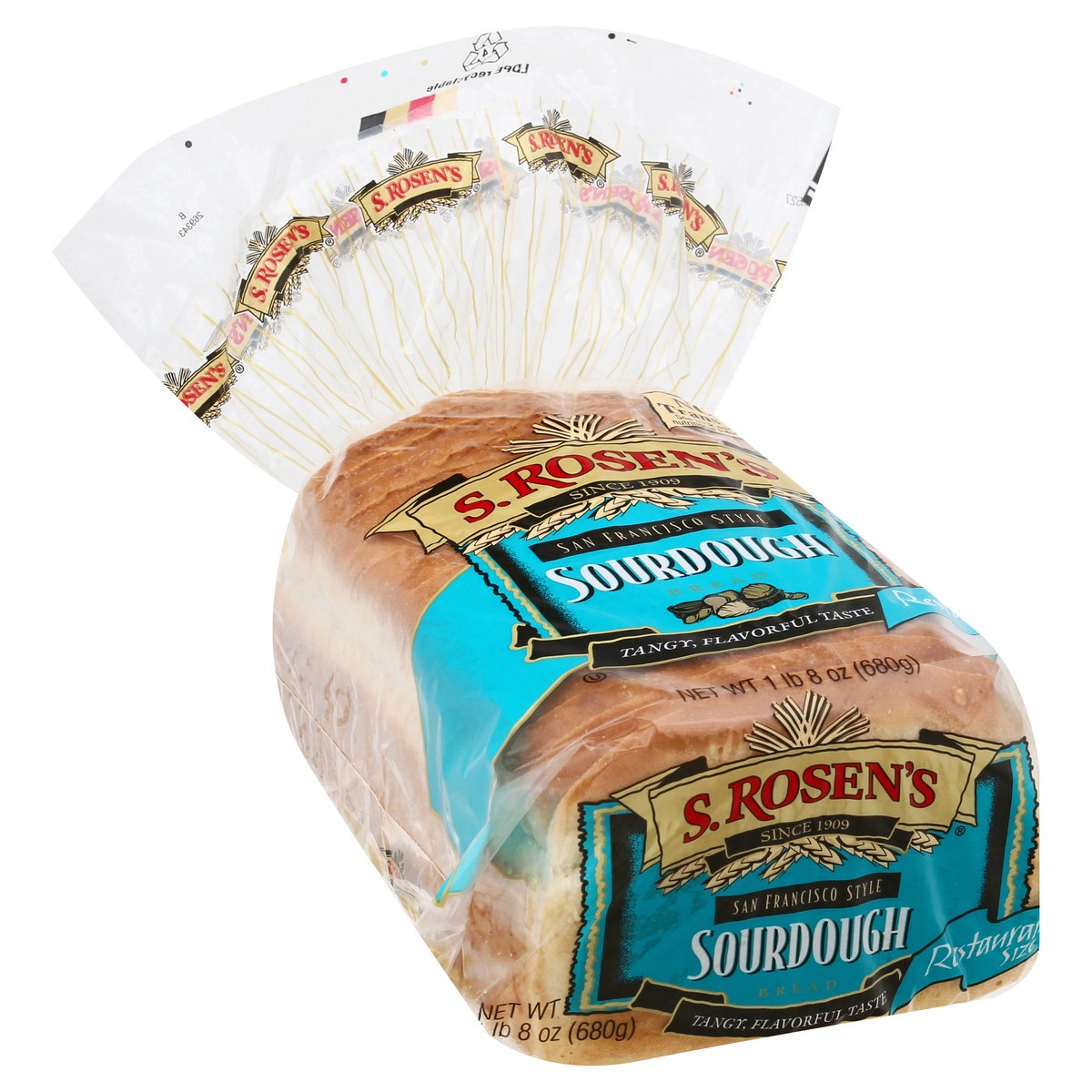 slide 12 of 12, S. Rosen's San Francisco Style Sourdough Bread 24 oz, 24 oz
