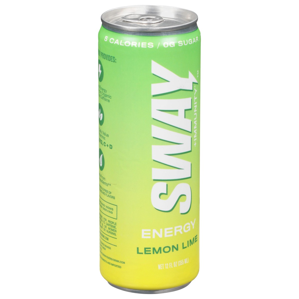 slide 9 of 14, Sway Lemon Lime - 12 oz, 12 oz