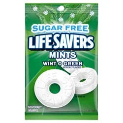 Life Savers Wint O Green Sugarfree Mints Candy