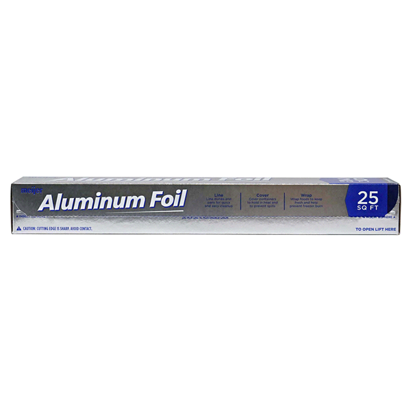 slide 8 of 13, Meijer Aluminum Foil, 25 ft