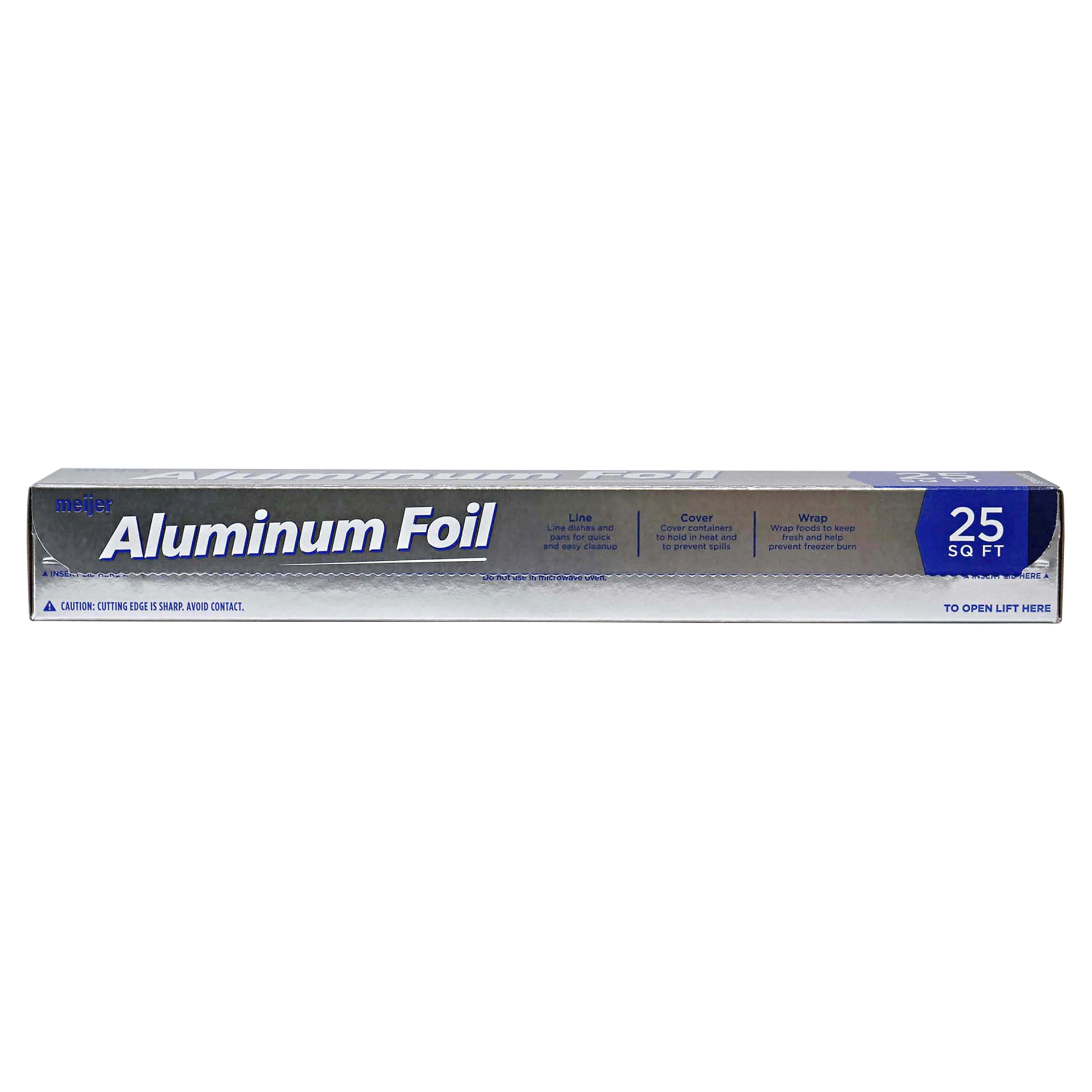 slide 9 of 13, Meijer Aluminum Foil, 25 ft