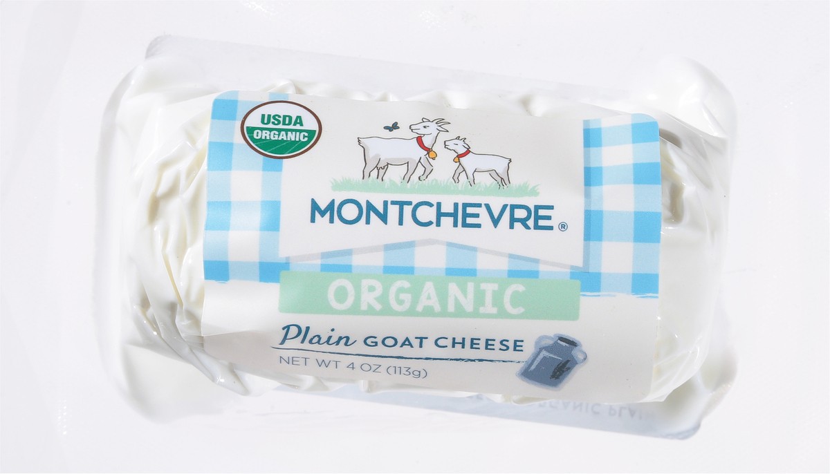 slide 8 of 13, Montchevre Organic Plain Goat Cheese 4 oz, 4 oz