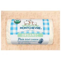 Montchevre Organic Plain Goat Cheese Log 4 oz