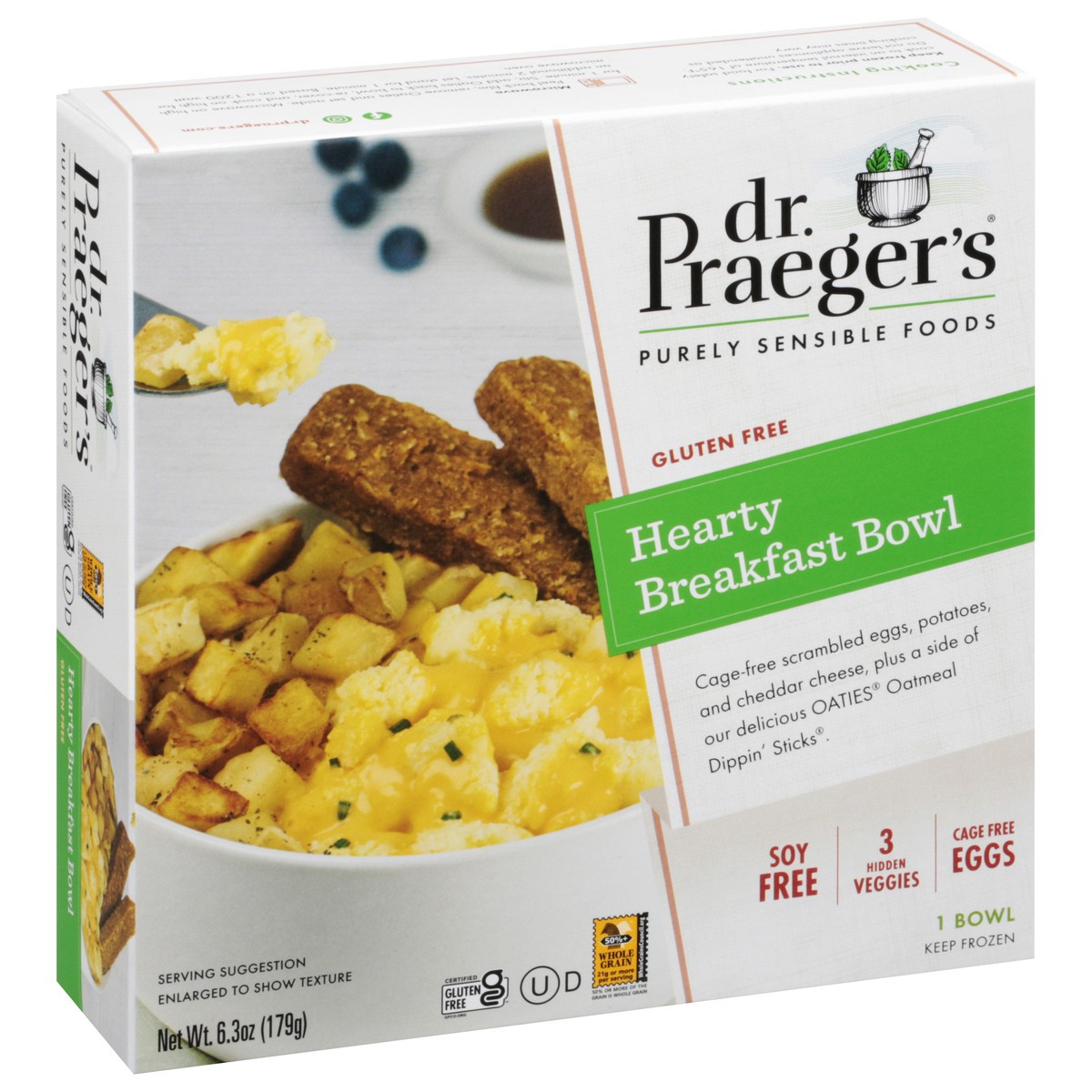 slide 6 of 14, Dr. Praeger's Hearty Gluten Free Breakfast Bowl 6.3 oz, 6.3 oz