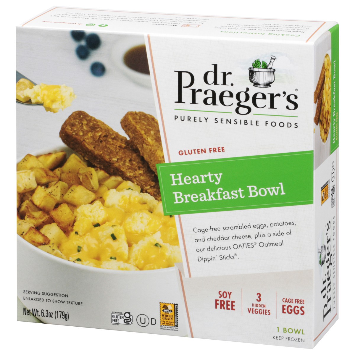 slide 7 of 14, Dr. Praeger's Hearty Gluten Free Breakfast Bowl 6.3 oz, 6.3 oz