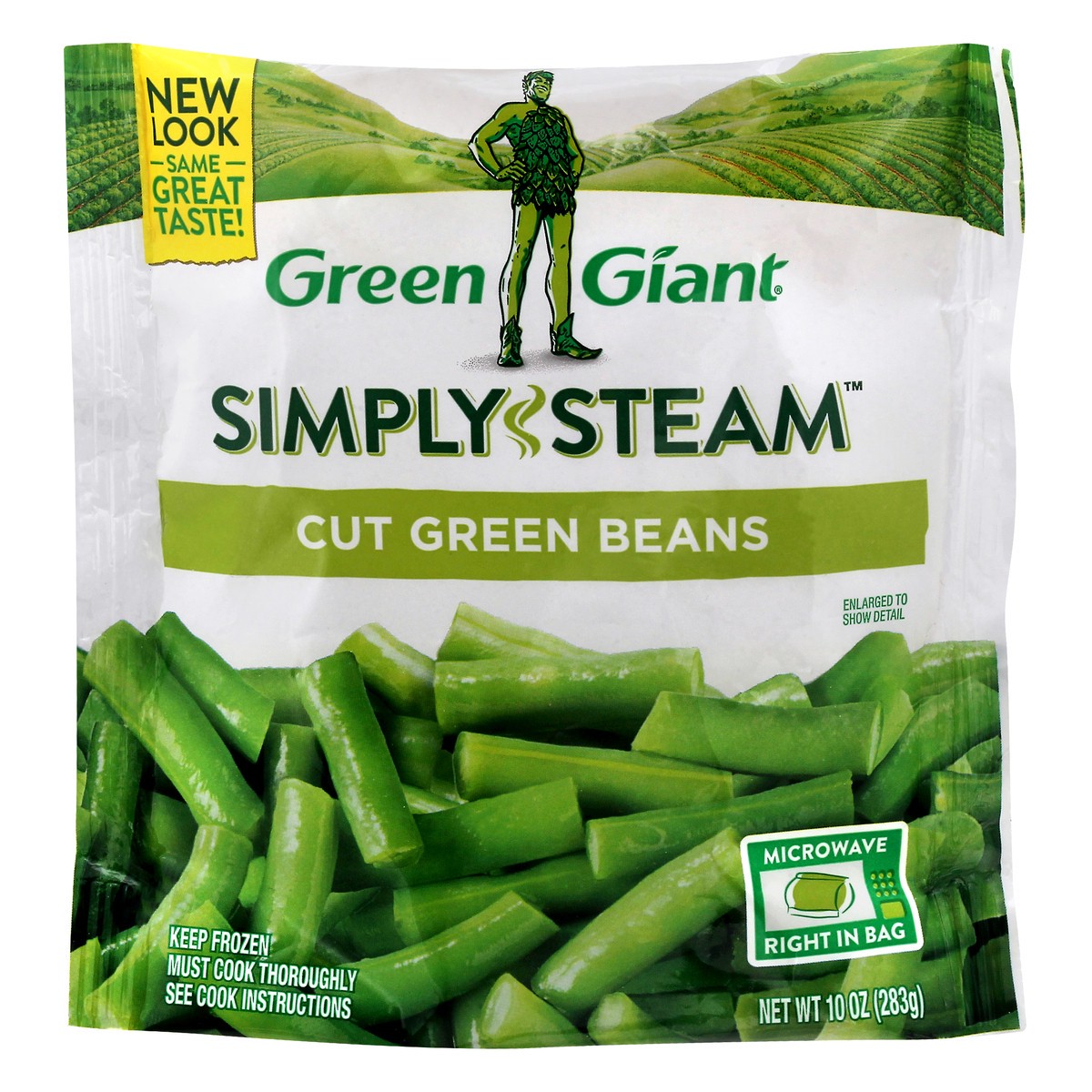 slide 13 of 13, Green Giant Simply Steam Cut Green Beans 10 oz, 10 oz