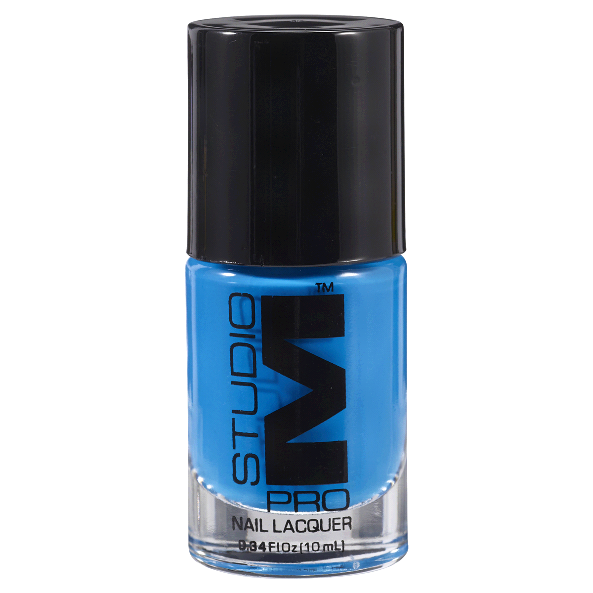 slide 1 of 5, Studio M Nail Lacquer Lightning Blue, 1 ct