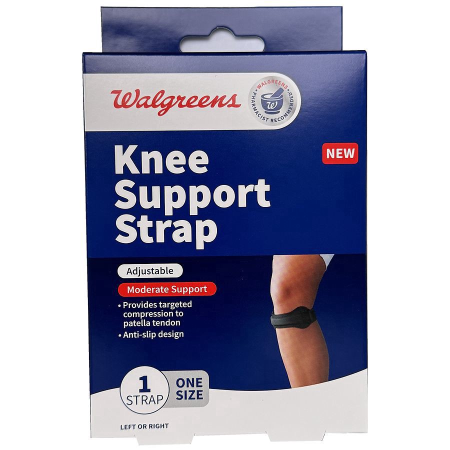slide 1 of 3, Walgreens Knee Support Strap, 1 ct