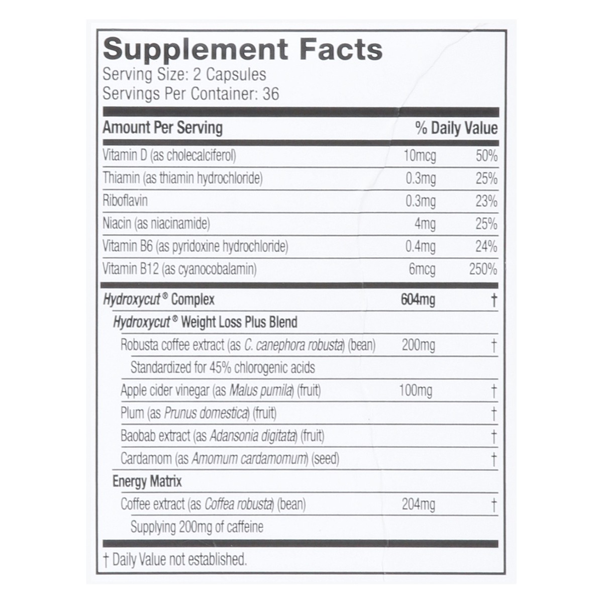 slide 6 of 13, Hydroxycut Original Weight Loss 72 Capsules, 72 ct