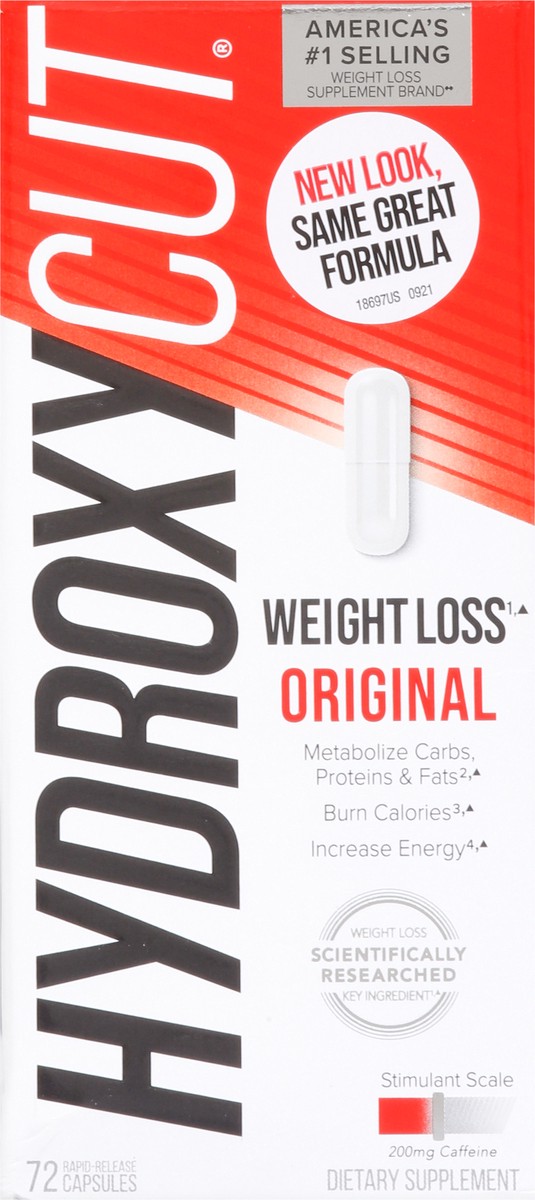 slide 8 of 13, Hydroxycut Original Weight Loss 72 Capsules, 72 ct