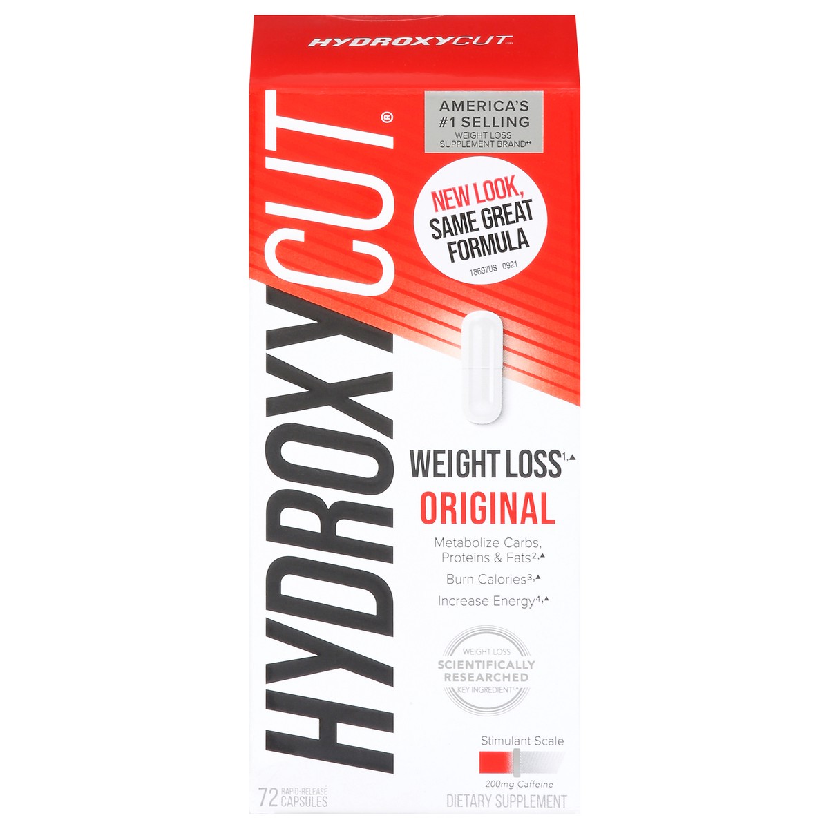 slide 1 of 13, Hydroxycut Original Weight Loss 72 Capsules, 72 ct