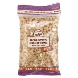 Fresh from Meijer Roasted Cashews with Sea Salt