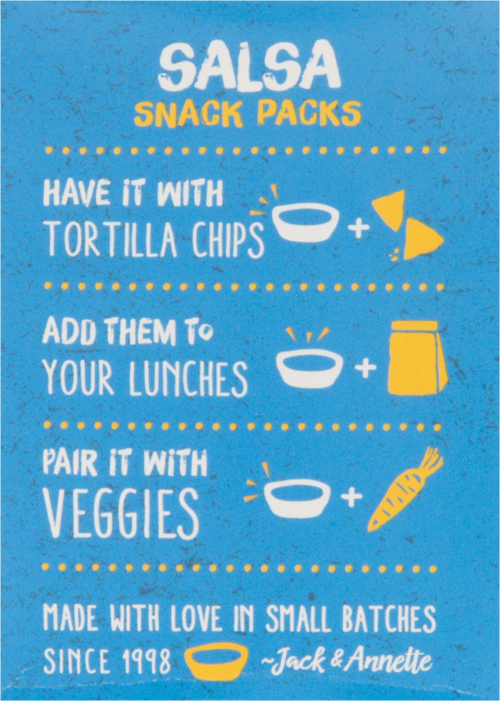 slide 4 of 5, Garden Fresh Gourmet Jack's Special Medium Salsa Snack Packs 4 - 4 oz Containers, 4 ct