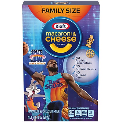 slide 1 of 1, Kraft Space Jam Macaroni and Cheese Dinner, 10 oz