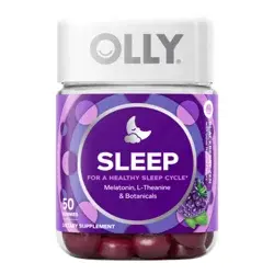Olly 3mg Melatonin Sleep Gummies - Blackberry Zen - 50ct