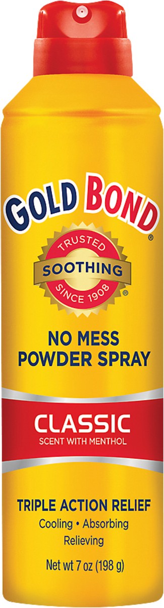 slide 2 of 6, Gold Bond Aerosol Bath Powder Classic Spray, 7 oz
