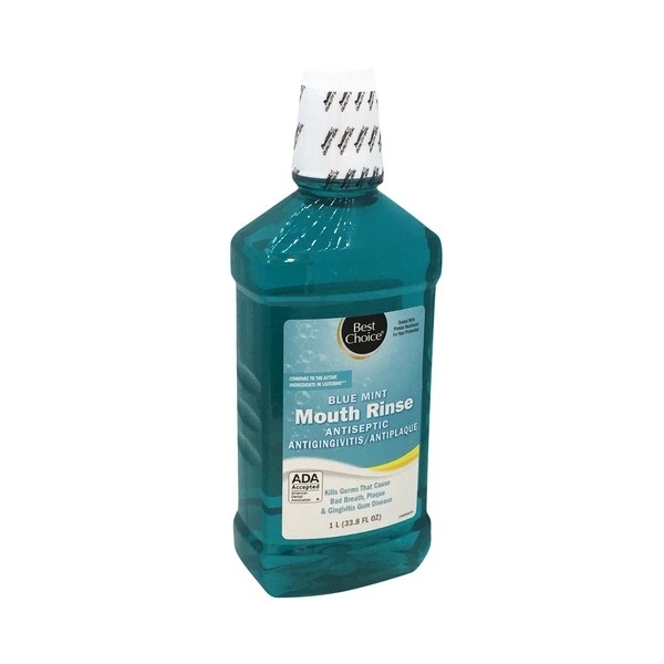 slide 1 of 1, Best Choice Blue Mint Mouth Rinse, 500 ml