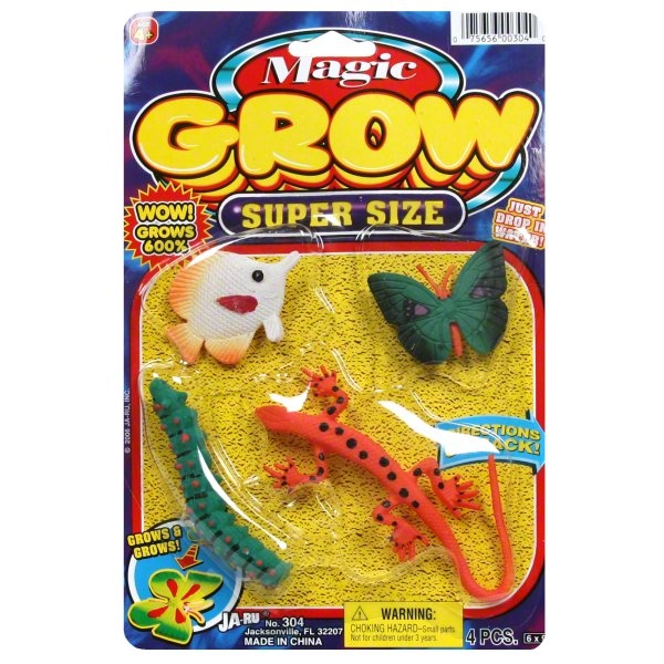 slide 1 of 1, Ja-Ru Magic Grow, Super Size, 4 ct