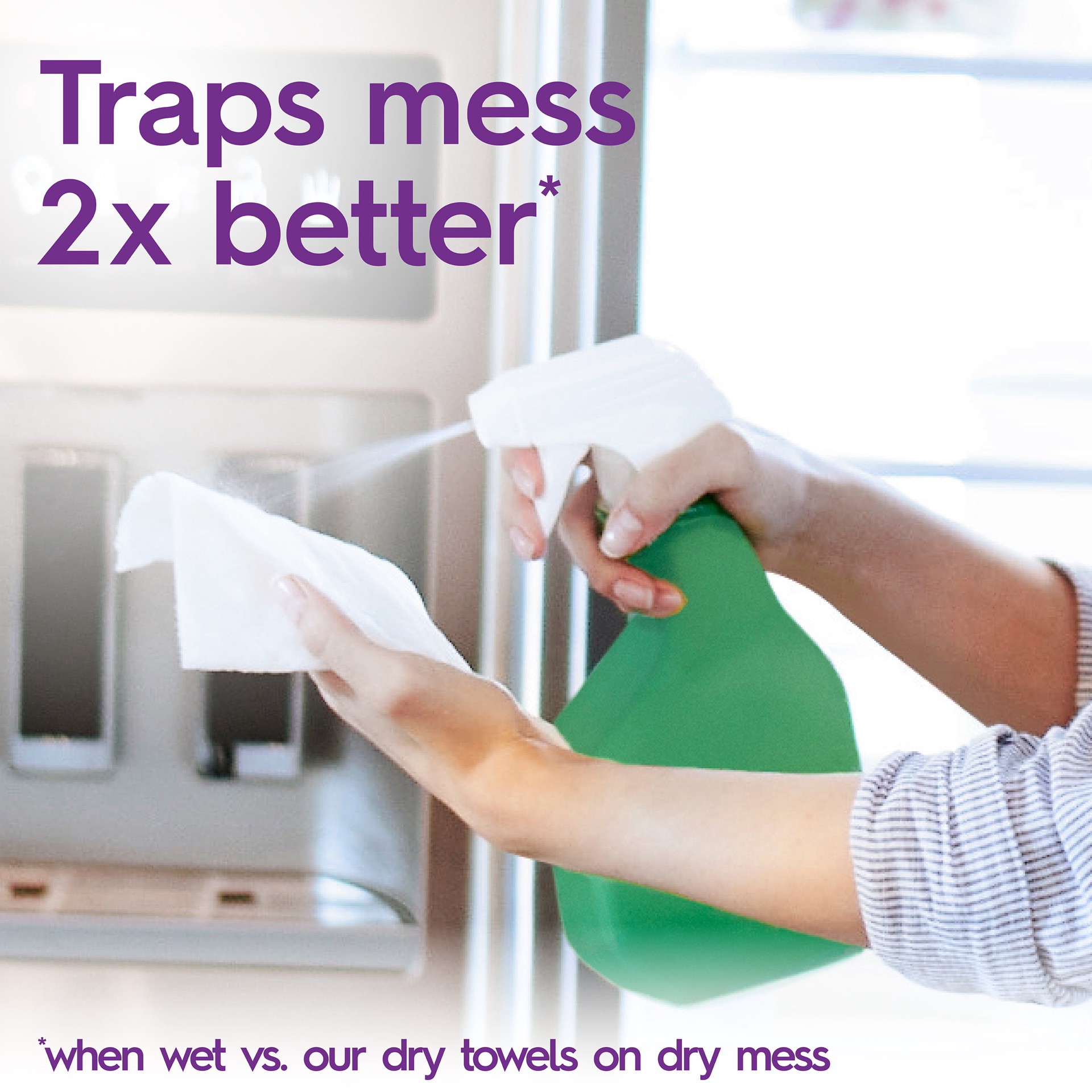 slide 3 of 5, Viva Multi-Surface Cloth Paper Towels, Choose-A-Sheet - 6 Value Rolls (58 Sheets Per Roll), 6 ct