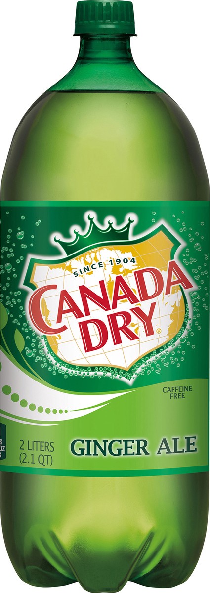 slide 3 of 7, Canada Dry Ginger Ale Soda, 2 L bottle, 2.1 qt