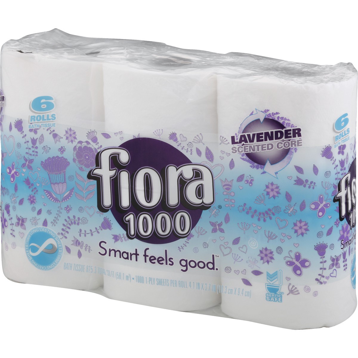 slide 2 of 11, Fiora Bath Tissue 6 ea, 6 ct