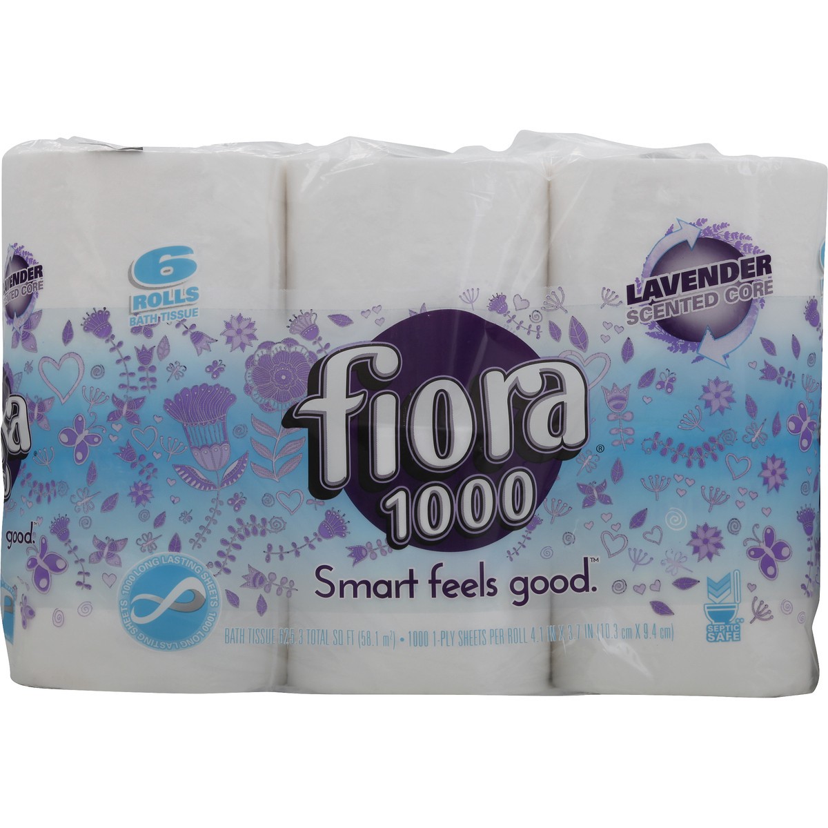 slide 1 of 11, Fiora Bath Tissue 6 ea, 6 ct