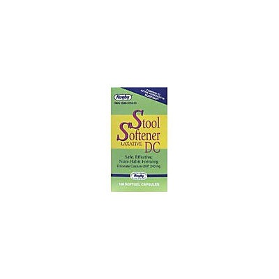 slide 1 of 1, Rugby Laboratories Rugby Stool Softener Laxitive DC Softgel Capsules, 100 ct