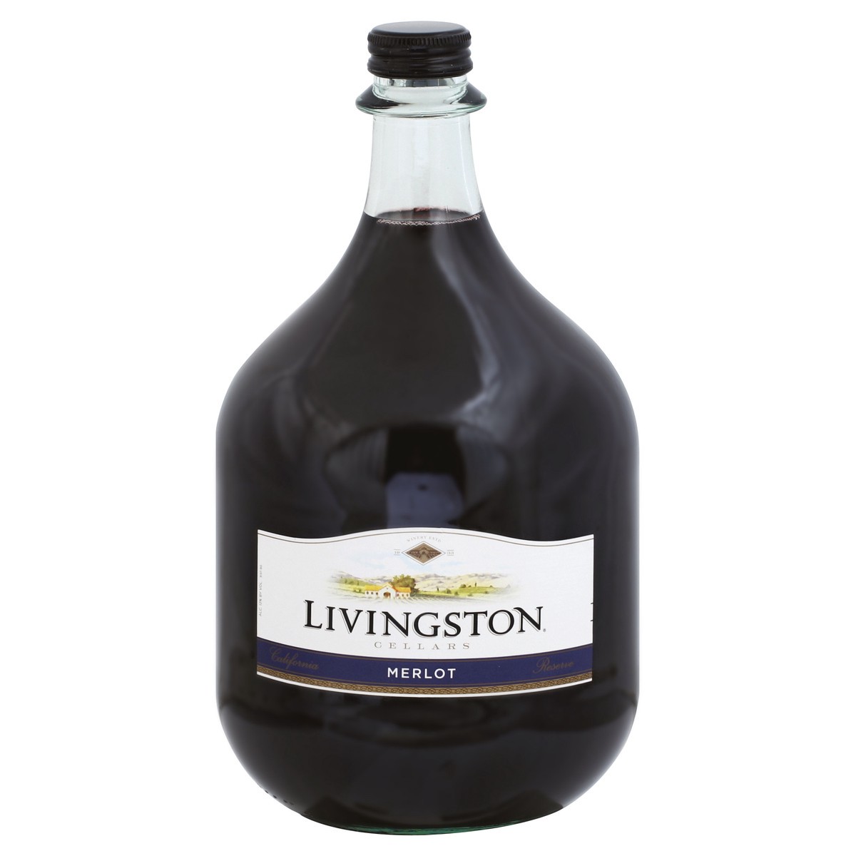 slide 3 of 5, Livingston Merlot 3 lt, 3 liter