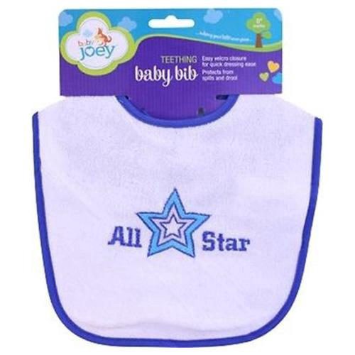 slide 1 of 1, Baby Joey Teething Bib, 1 ct