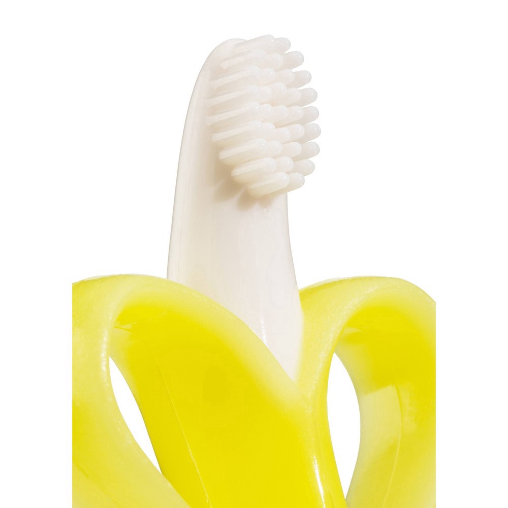 slide 2 of 11, Baby Banana Infant Teething Toothbrush, 1 ct