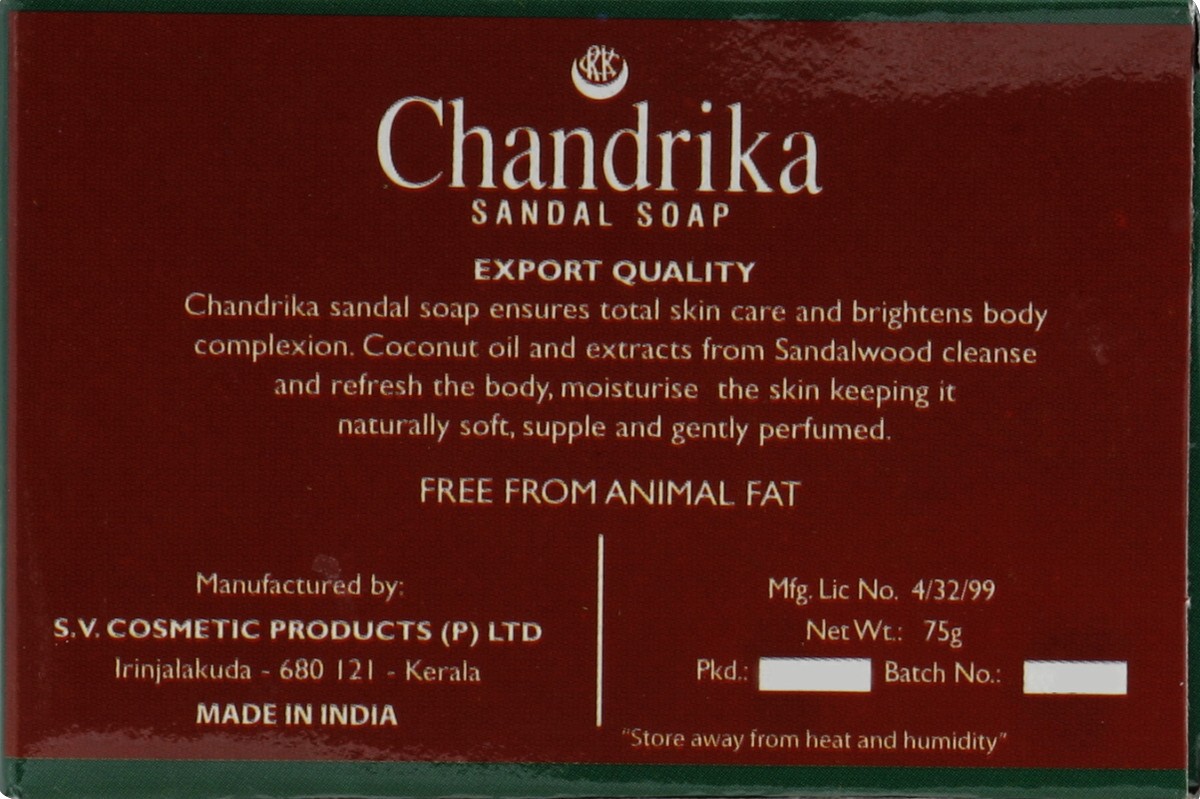 slide 5 of 5, Chandrika Soap 1 ea, 1 ct