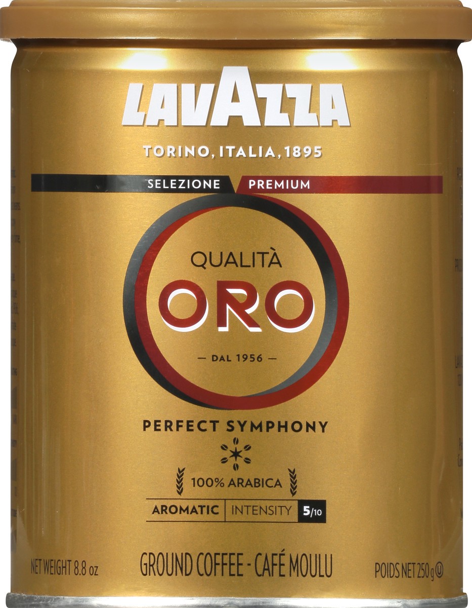 slide 5 of 11, Lavazza Coffee Gold Tin - Qualita Oro Espresso, 8 oz