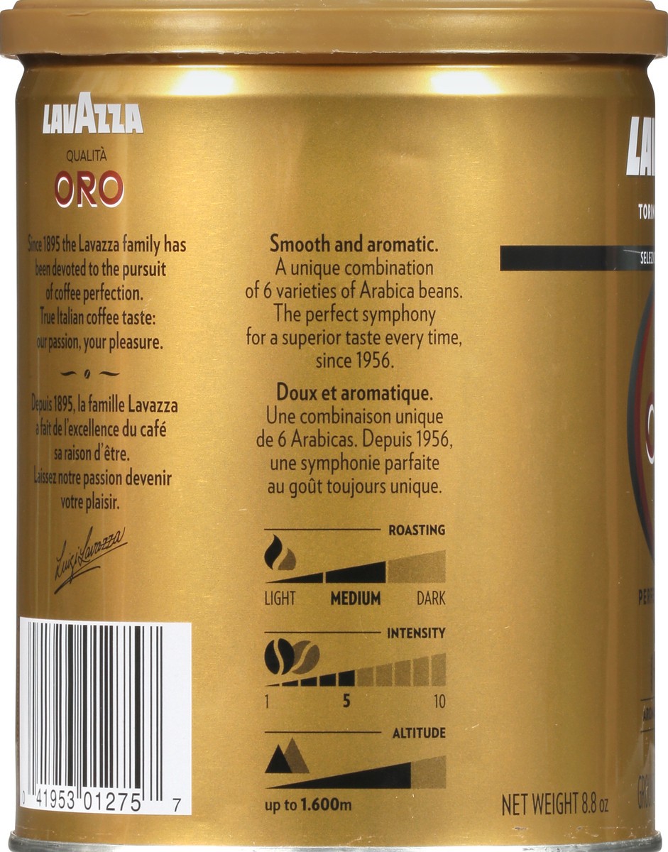 slide 6 of 11, Lavazza Coffee Gold Tin - Qualita Oro Espresso, 8 oz