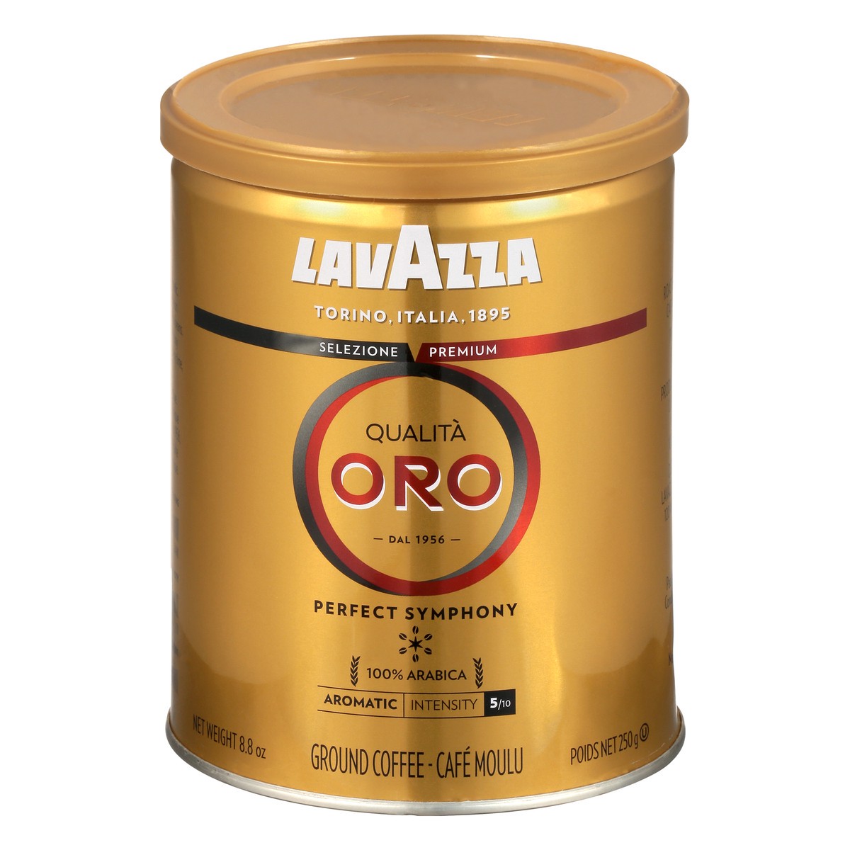 slide 10 of 11, Lavazza Coffee Gold Tin - Qualita Oro Espresso, 8 oz