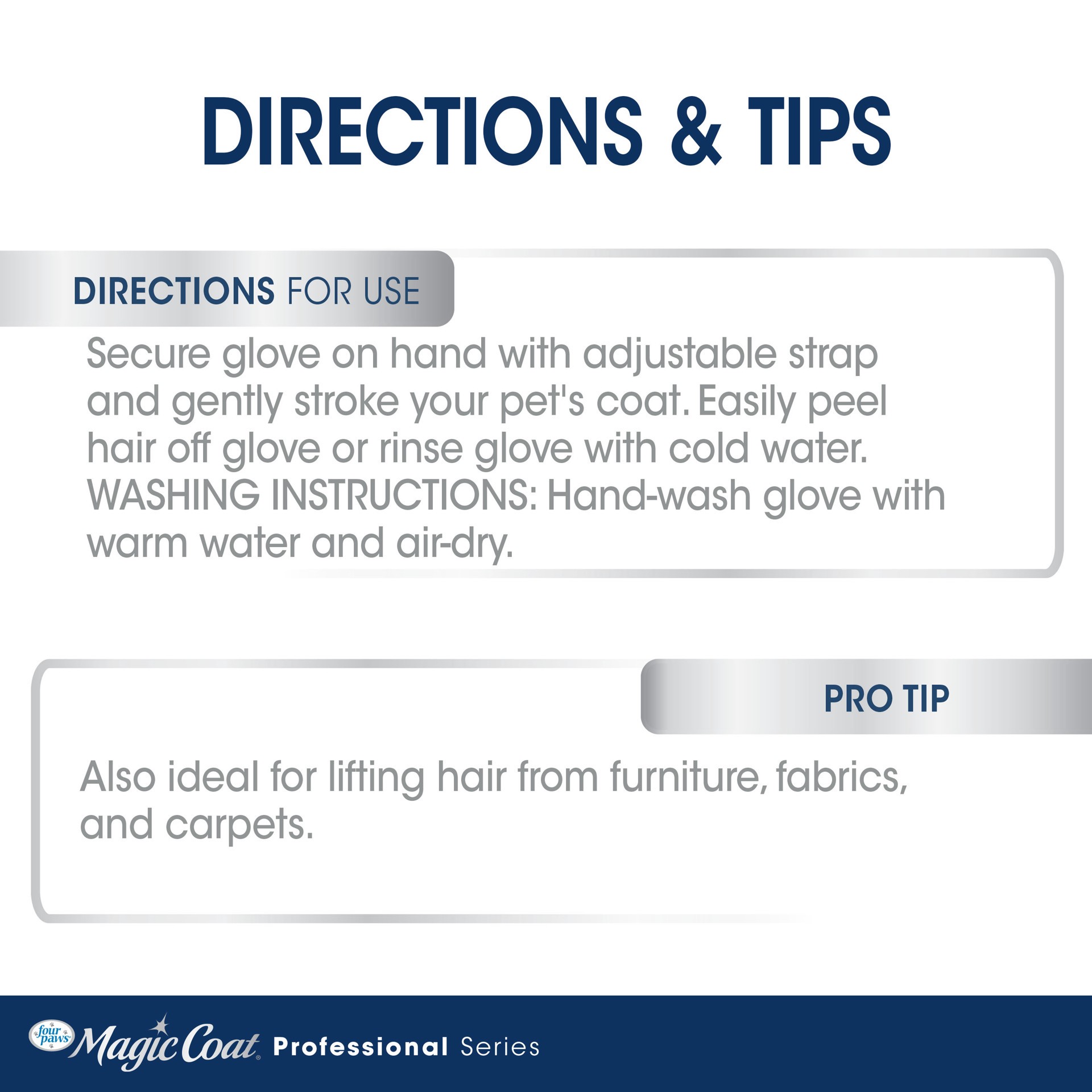 slide 5 of 10, FOUR PAWS Magic Coat Professional Series Love Glove Dog Grooming Mitt, 1 ct