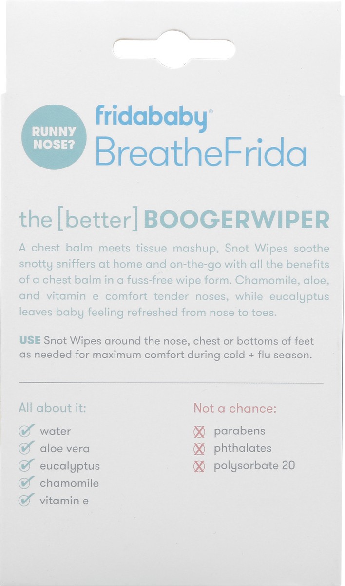 slide 5 of 8, Fridababy BreatheFrida Vapor Wipes 30 ea, 30 ct