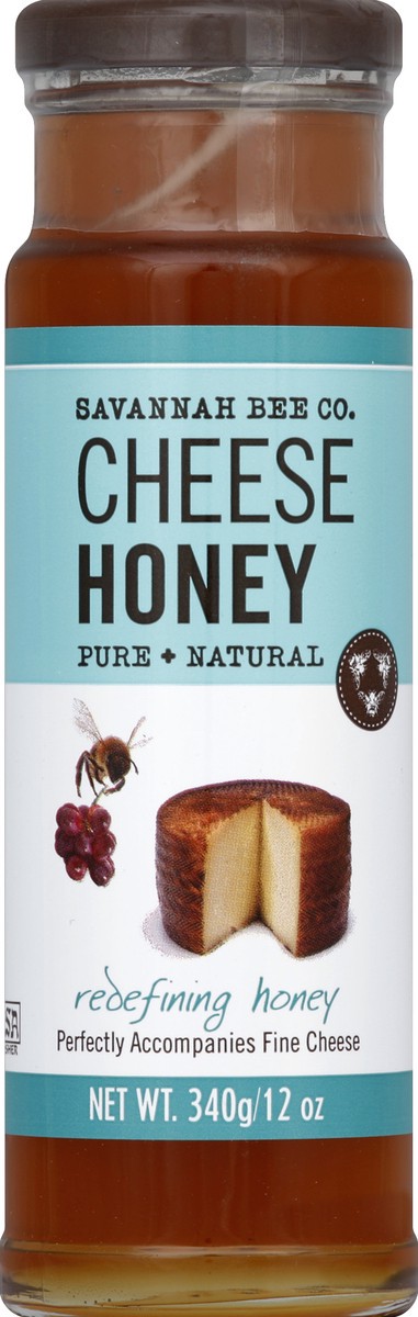 slide 1 of 2, Savannah Bee Cheese Honey 12 oz, 12 oz