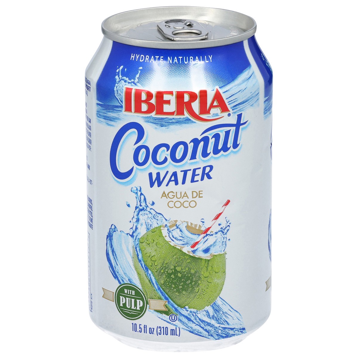 slide 1 of 9, Iberia Coconut Water with Pulp 10.5 fl oz, 10.5 fl oz