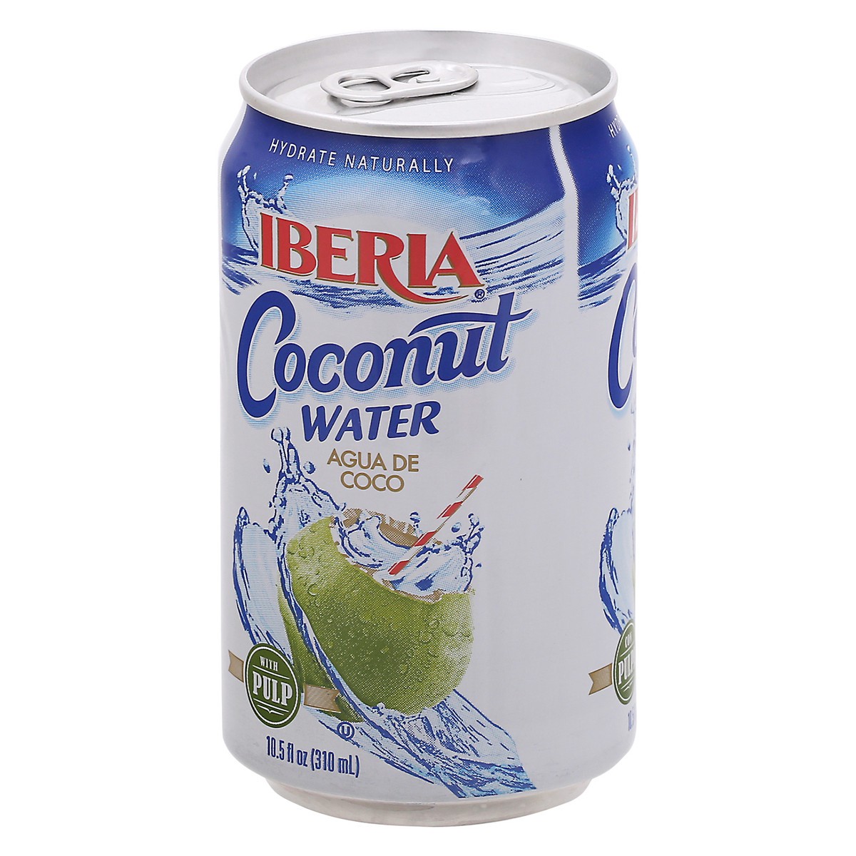 slide 3 of 9, Iberia Coconut Water with Pulp 10.5 fl oz Can, 10.5 fl oz