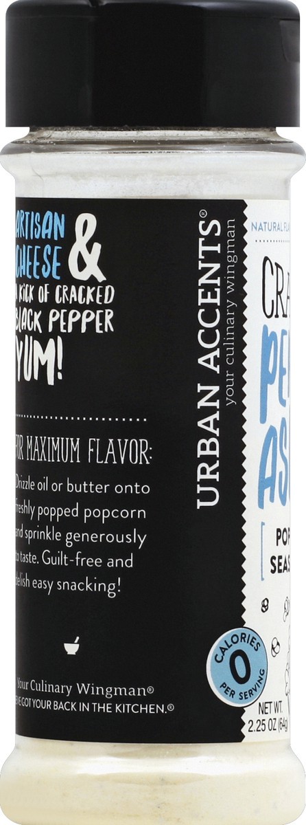 slide 8 of 8, Urban Accents Cracked Pepper Asiago - 2.25 oz, 2.25 oz