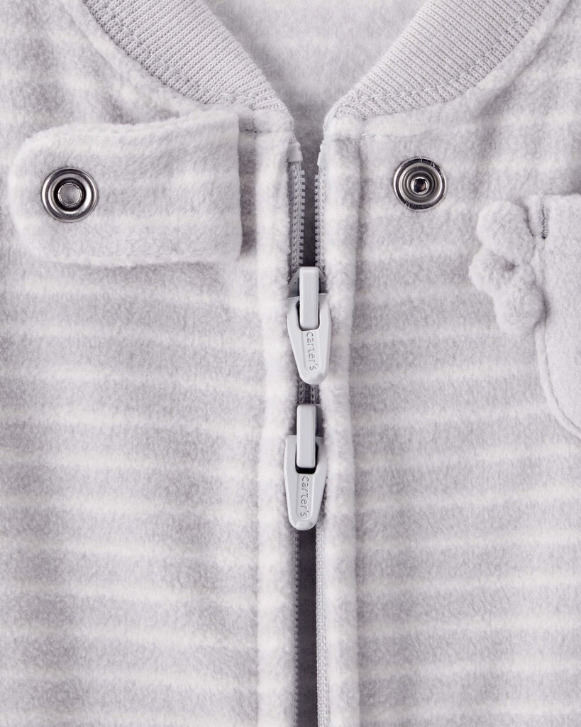 slide 2 of 3, Carter's Carters Baby Koala Long-Sleeve Wearable Blanket - Grey Grey 6-9M, 1 ct