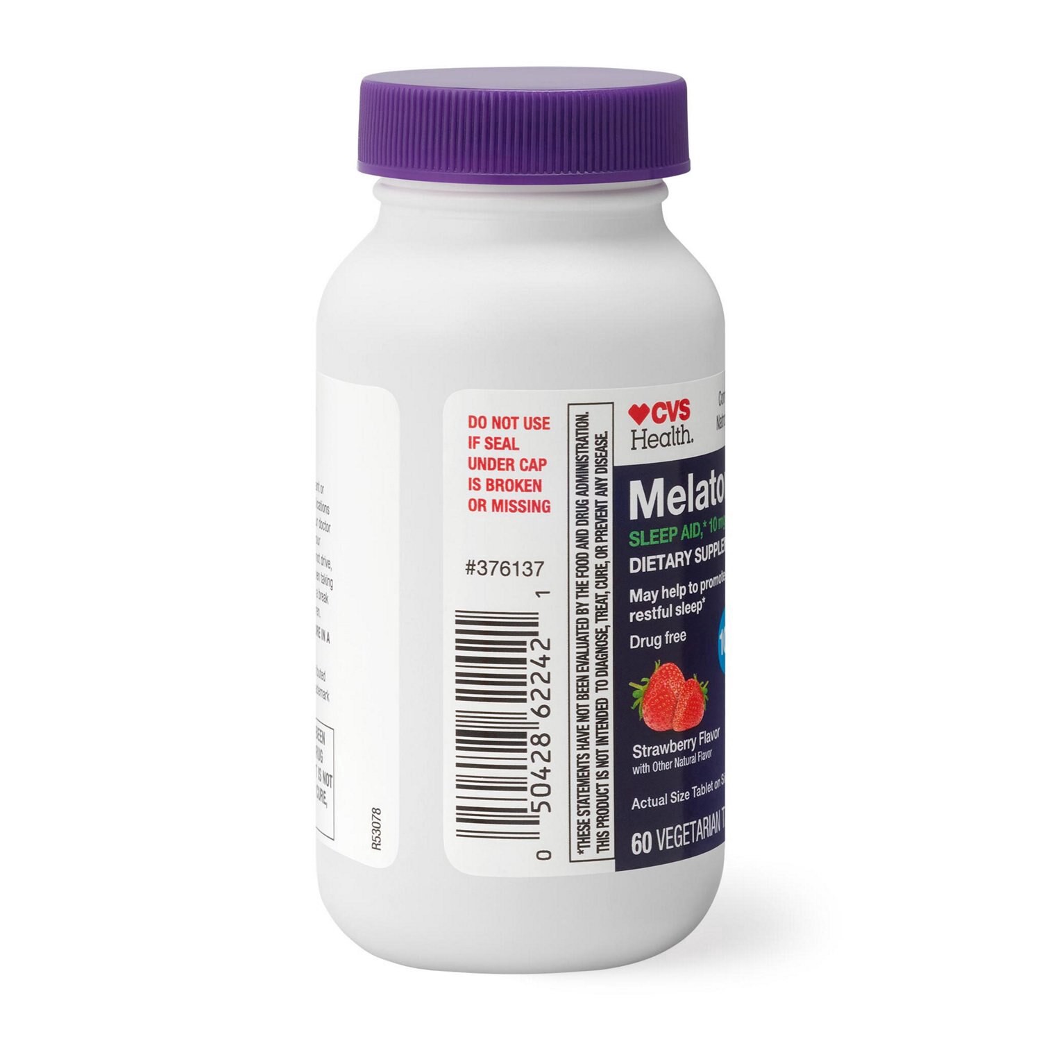 slide 2 of 5, Cvs Melatonin 10 Mg Quick Dissolve Tablets, 60 Ct, 60 ct