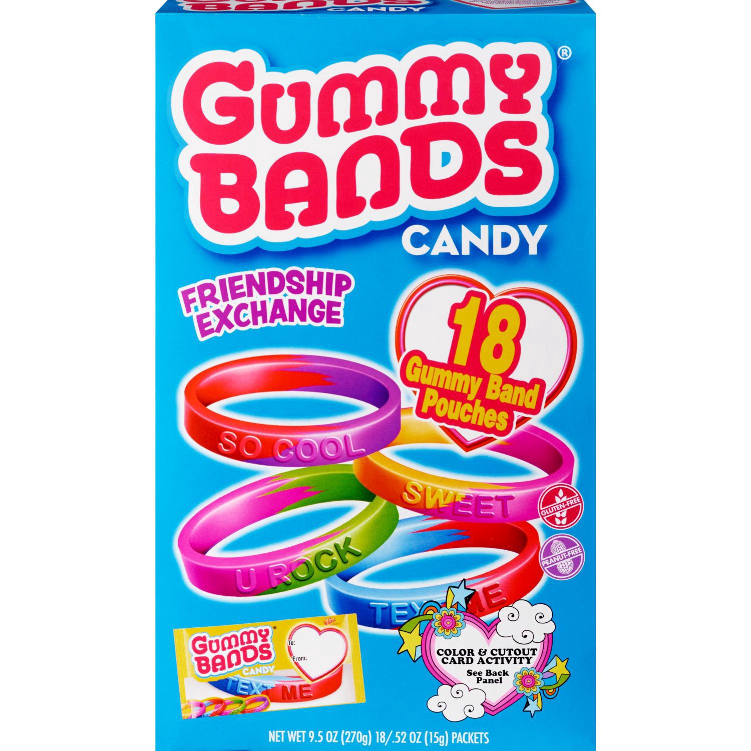slide 3 of 9, Non Brand Gummy Bands Exchange Box, 18 Ct, 7.4 Oz, 9.5 oz